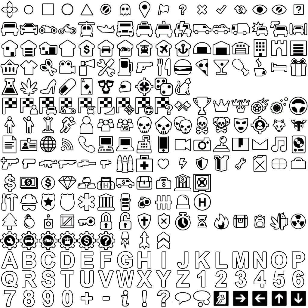 Minimap Texture Sheet